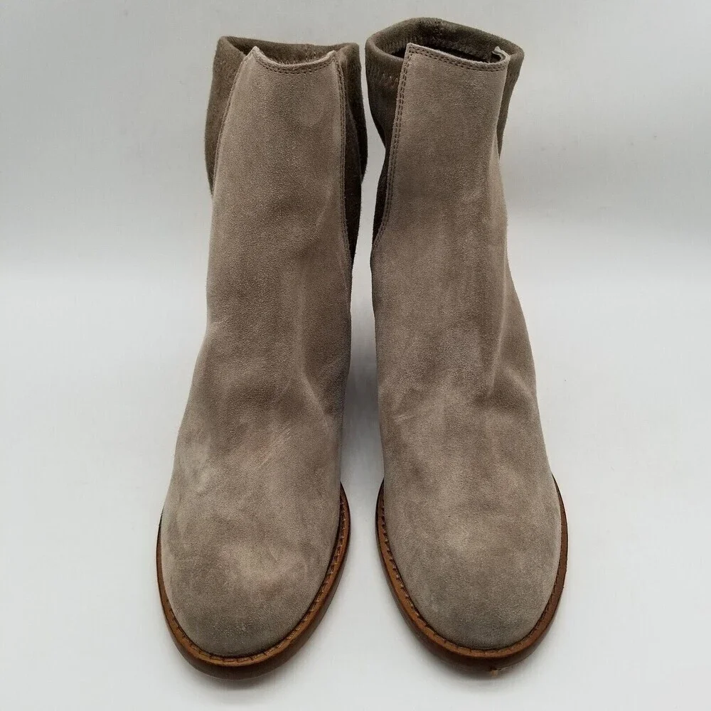 Cordani Womens Taupe Round Toe Pull On Ankle‎ Booties Size US 6.5 EUR 37
